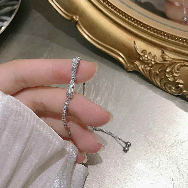 Zilveren Tennisarmband met Zirkonia Edelsteen Elegant Simpel