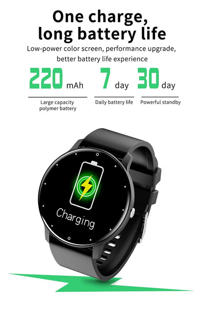 Sportieve Smartwatch met Hartslagmeter en GPS Tracker