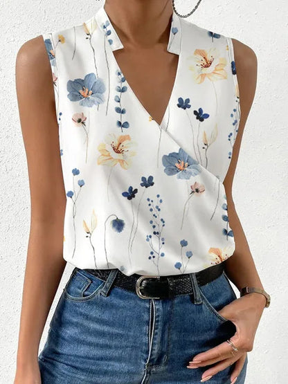 Melanie | Levendige, lichte zomerse casual blouse