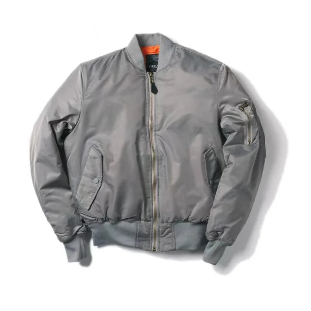 Unisex Bomberjack Met Rits Waterdicht Warm