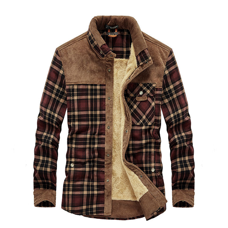 Heren Winterjas Warm en Waterdicht met Fleecevoering
