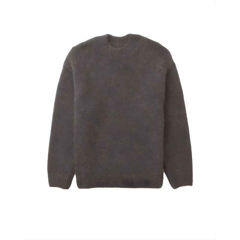 Heren Loose-Fit Gebreide Trui met Lange Mouwen