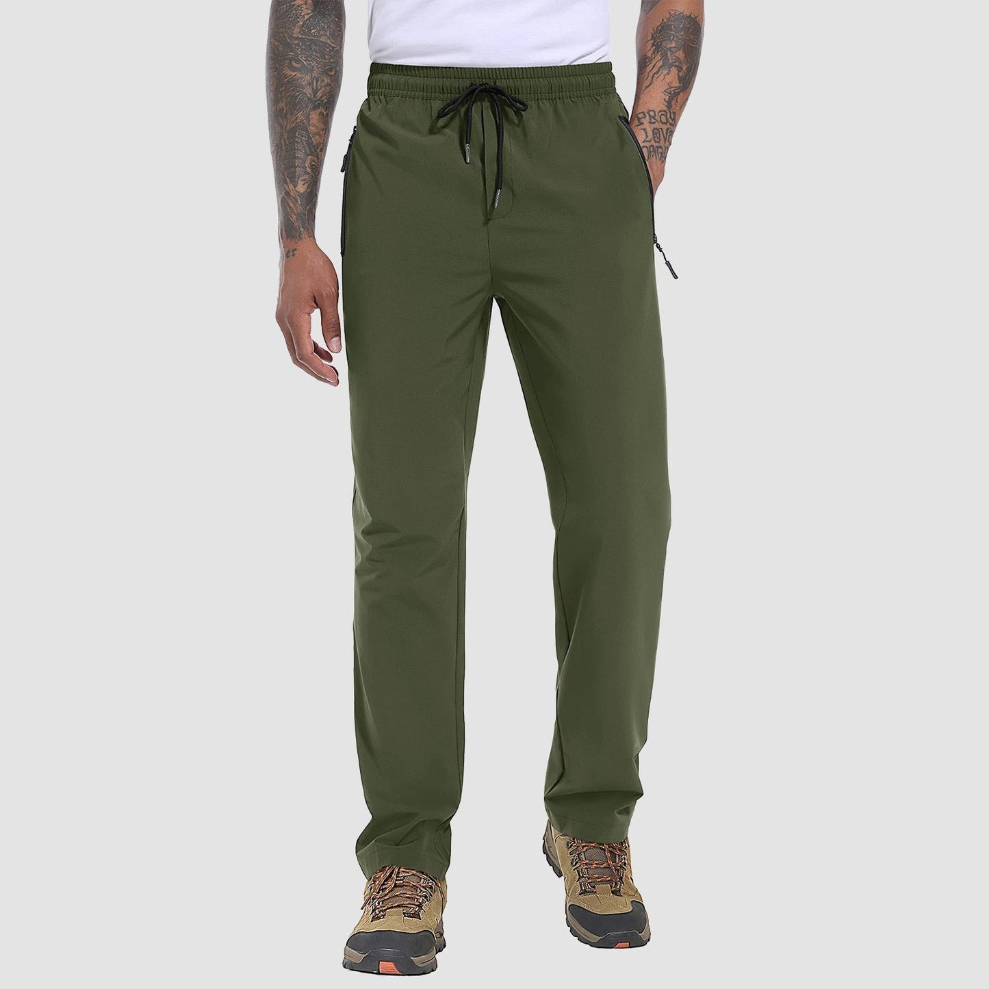 Sneldrogende Outdoorbroek Heren Stretch Broek FlexiTrek