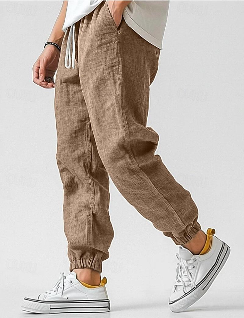 Men’s Linen Pants – Relaxed Fit Summer Wear