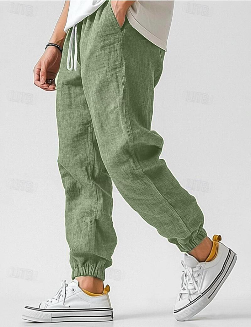 Men’s Linen Pants – Relaxed Fit Summer Wear