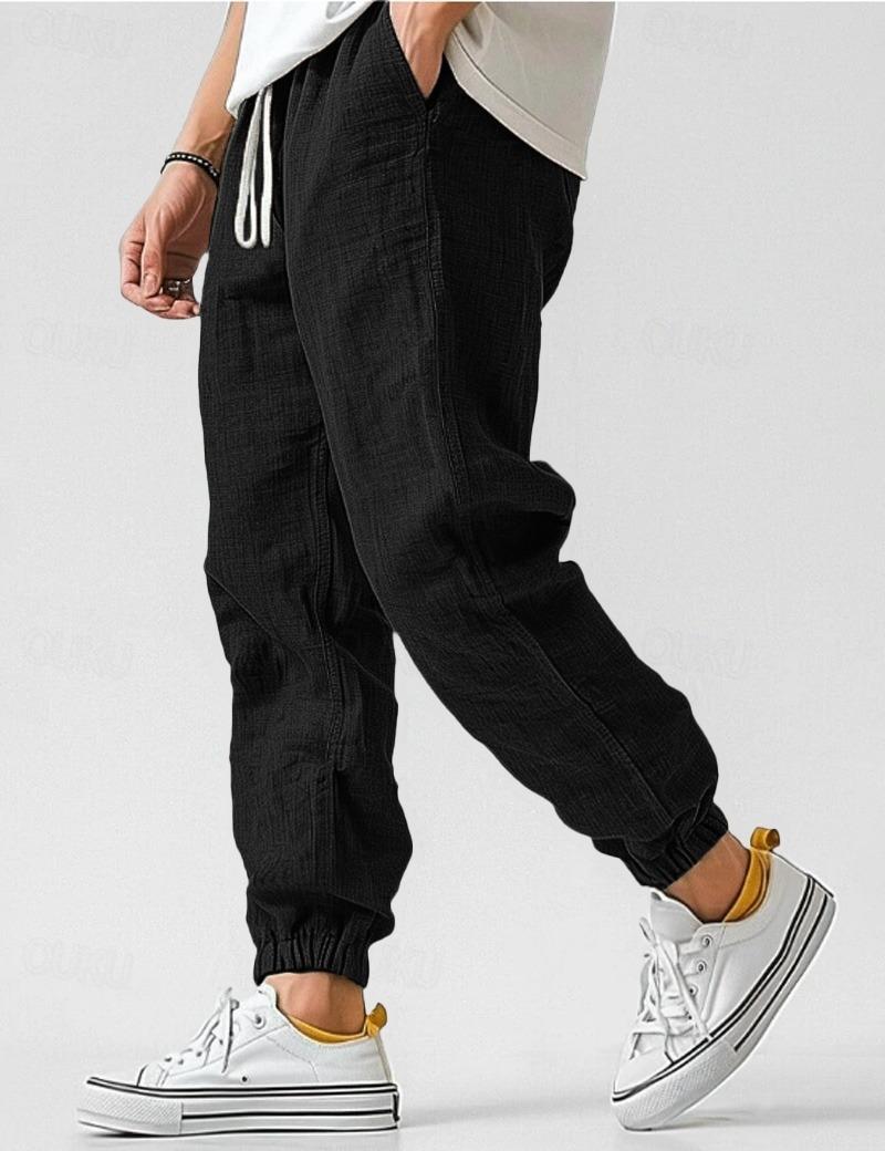 Men’s Linen Pants – Relaxed Fit Summer Wear