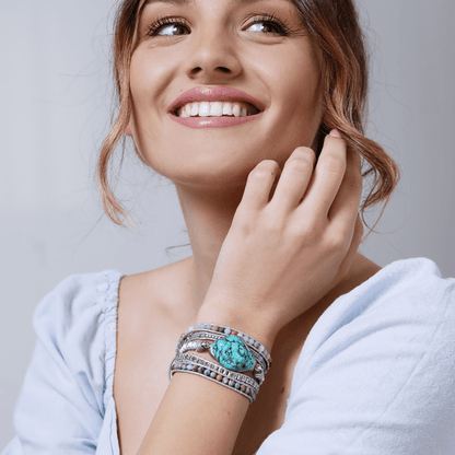 Turkoois Armband met Helende Eigenschappen Bescherming