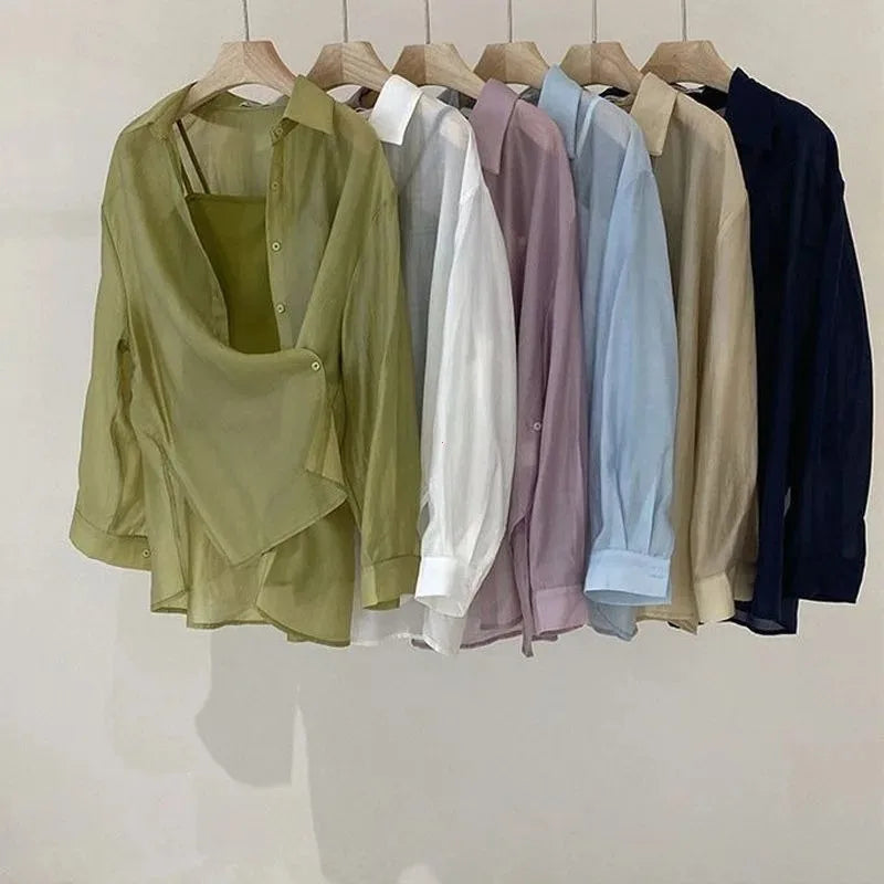 Zomertijd SheerSoft Mesh Shirts