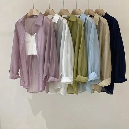Zomertijd SheerSoft Mesh Shirts