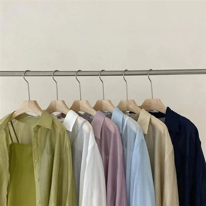 Zomertijd SheerSoft Mesh Shirts