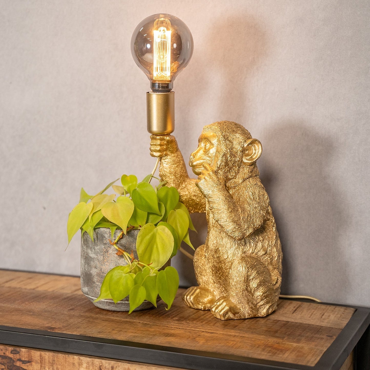 Gouden Tafellamp Luxe Design