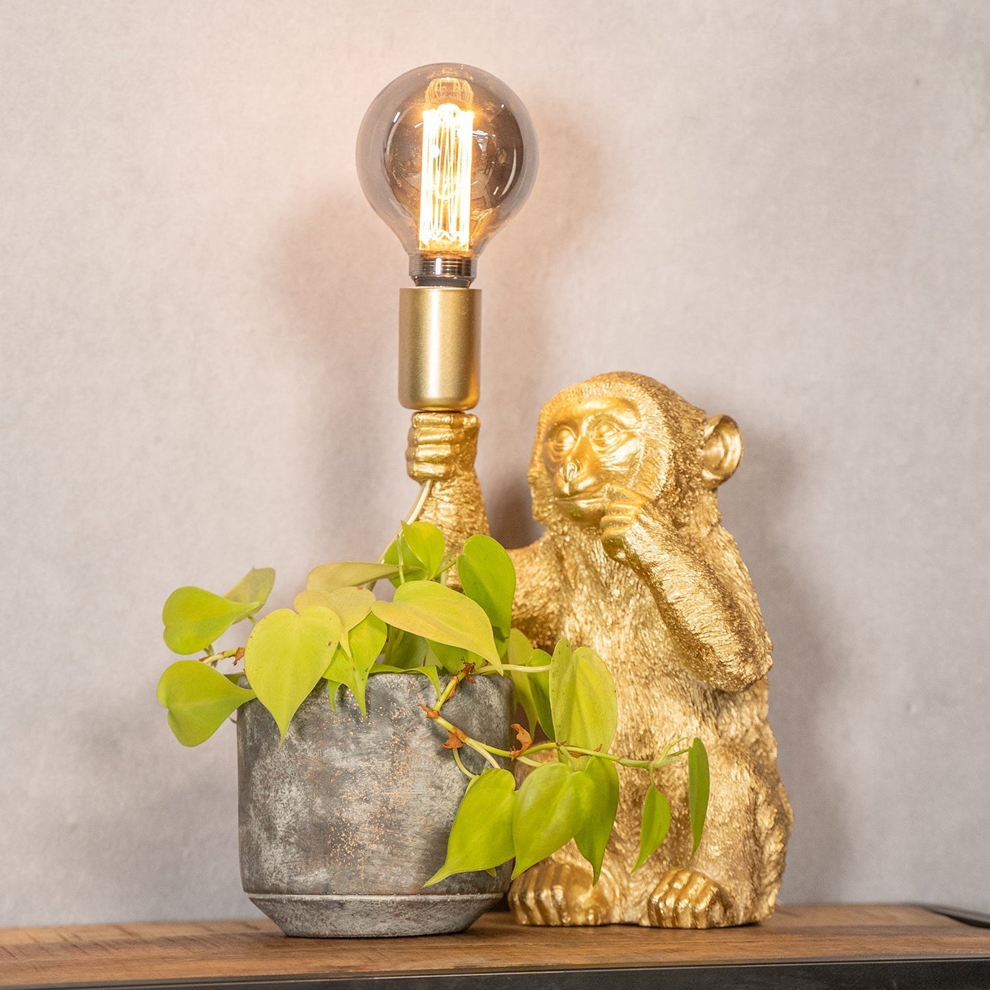 Gouden Tafellamp Luxe Design