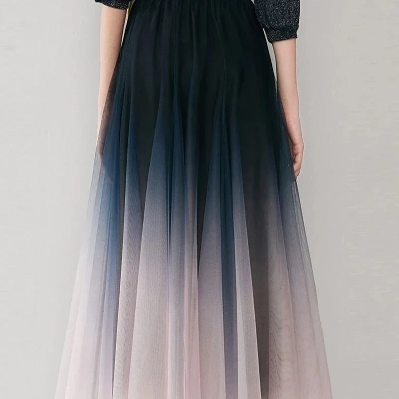 GlamorousChic Verloop Tule Midi Rok