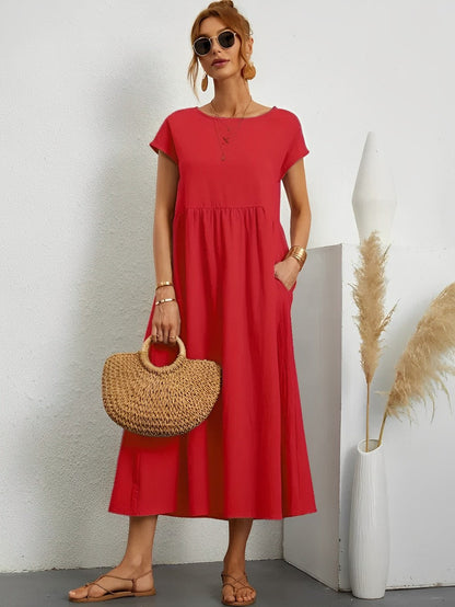 Velanora | Camille - Comfortabele Zomerjurk voor Vrouwen
