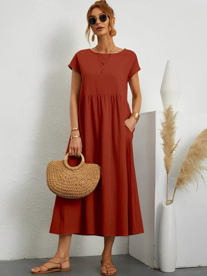 Velanora | Camille - Comfortabele Zomerjurk voor Vrouwen