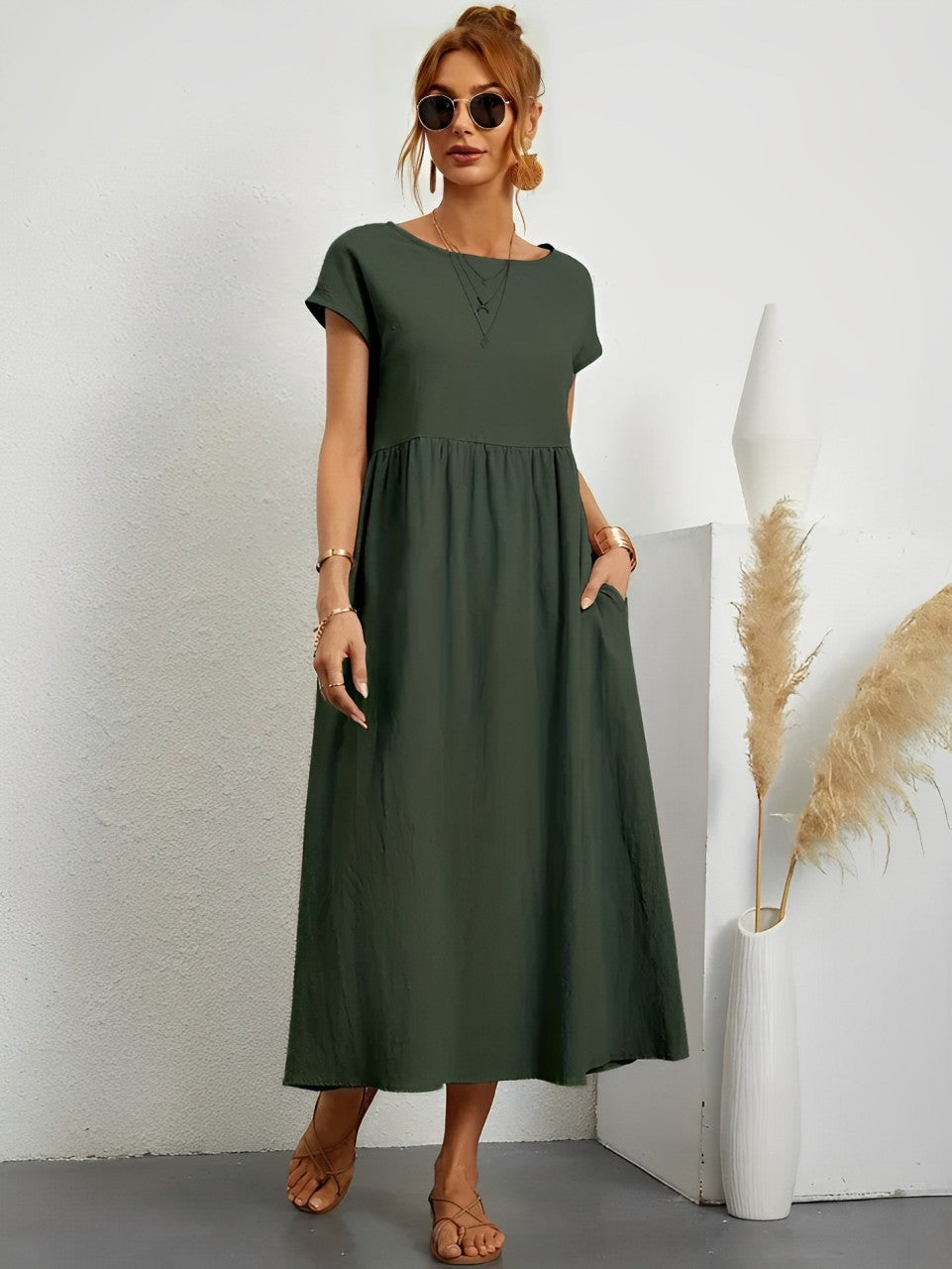 Velanora | Camille - Comfortabele Zomerjurk voor Vrouwen