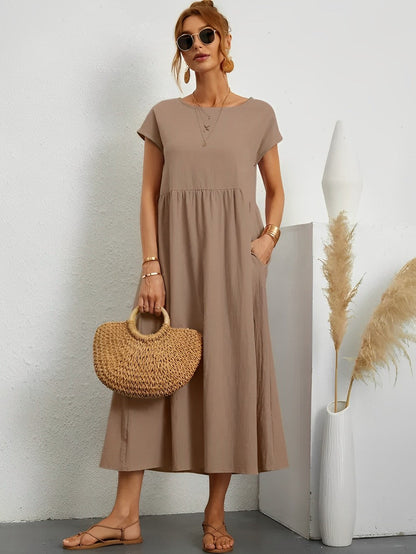 Velanora | Camille - Comfortabele Zomerjurk voor Vrouwen