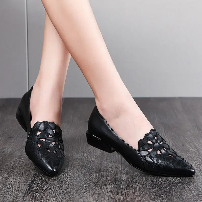 Urban Chic Vierkante Hak Schoenen