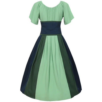 Glorieuze Renaissance Jurk Vrouwen Middeleeuwse Gotische Lange Maxi Retro Vestido Victoriaanse Veter Up Paty Baljurk