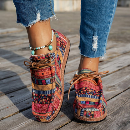 Mila Boho Dameschoenen | Ademend Bovenwerk, Comfortabel en Uniek 1