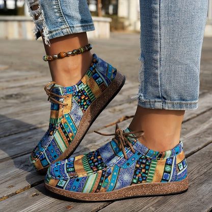 Mila Boho Dameschoenen | Ademend Bovenwerk, Comfortabel en Uniek 8