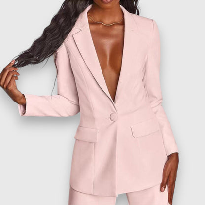 Mila Dames Set | Elegante Blazer en Broek, Comfortabel en Chic 2