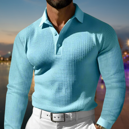 Milaan | Comfortabele en stijlvolle polosweater 1