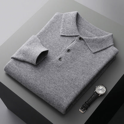 Milaan | Tijdloos poloshirt met lange mouwen 1