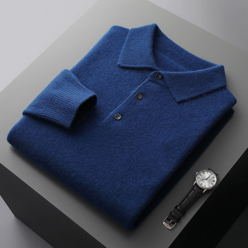 Milaan | Tijdloos poloshirt met lange mouwen 3