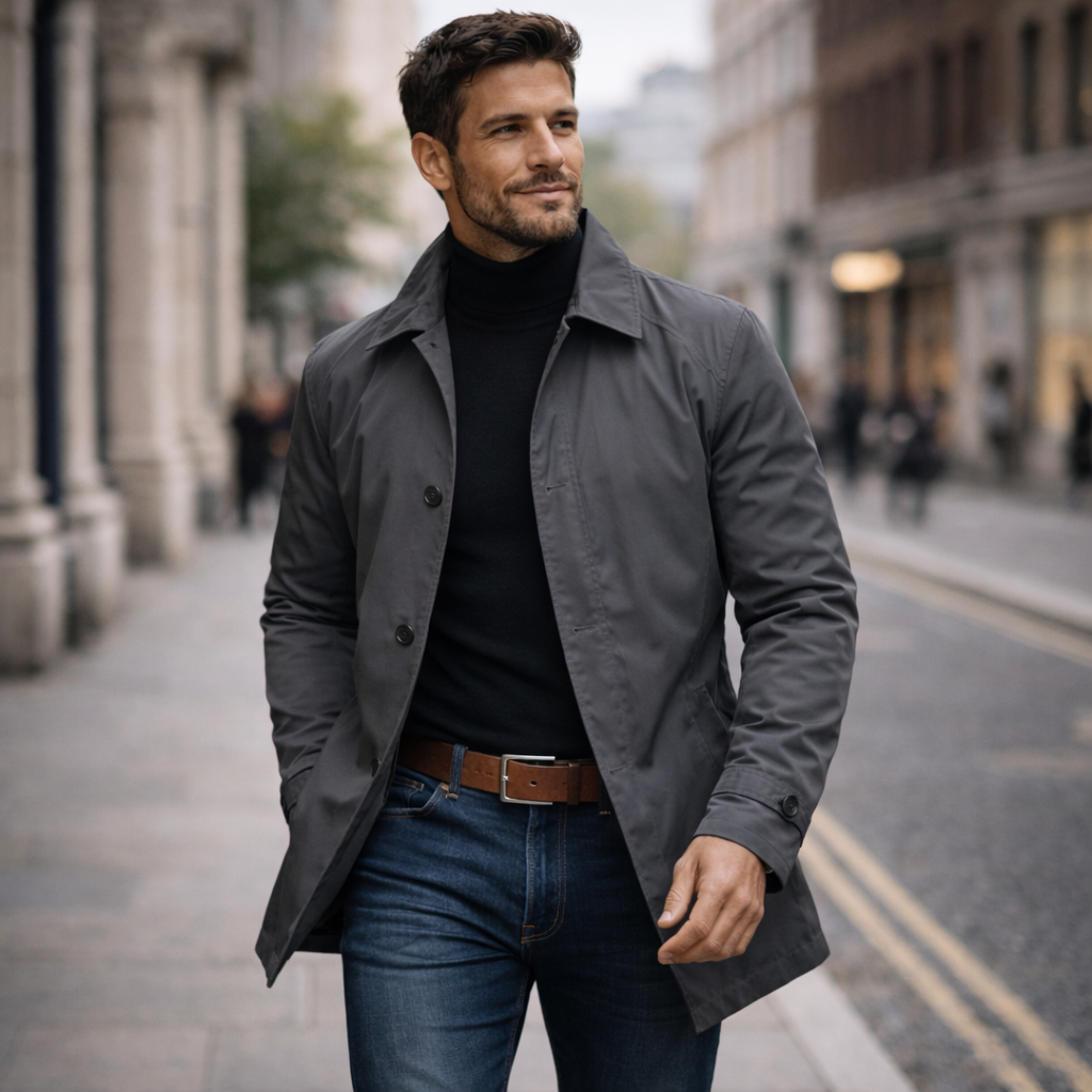 Milan | Stijlvolle Waterdichte Herenjas Winter 1