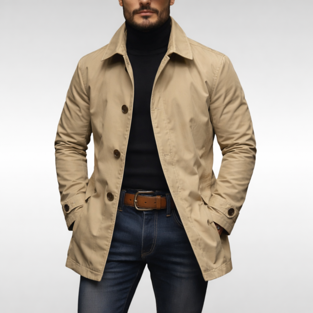 Milan | Stijlvolle Waterdichte Herenjas Winter 7