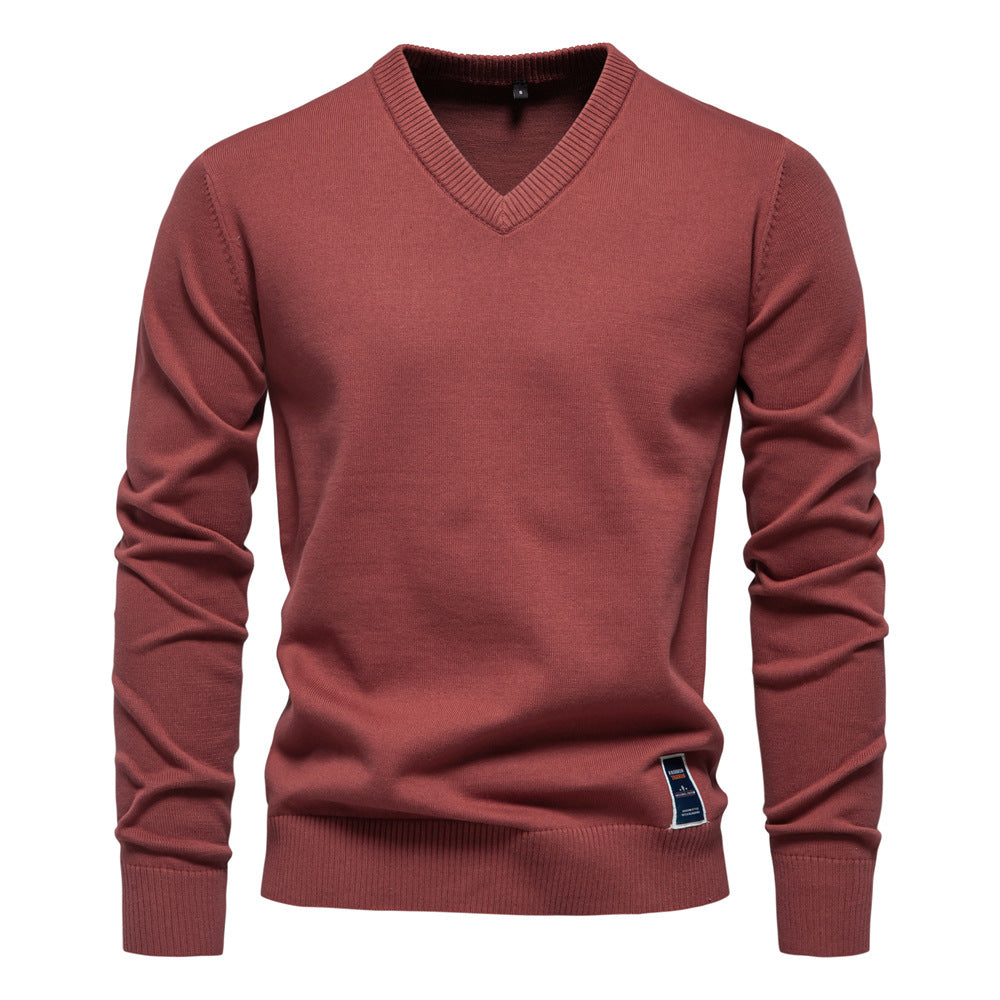 Milano | Maglione con scollo a V elegante e comodo 0