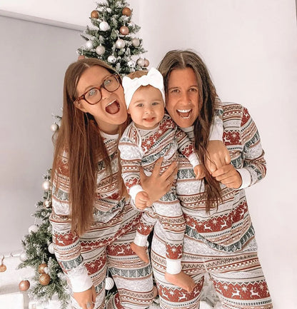 Kerst Pyjamaset Familie Warm en Comfortabel - Mode Vibes