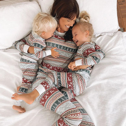 Kerst Pyjamaset Familie Warm en Comfortabel