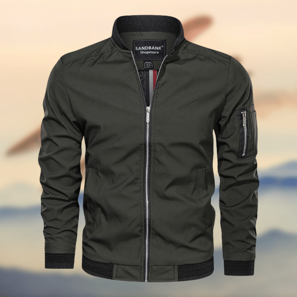 Mannen Bomberjack Lichtgewicht Casual Stijl - Mode Vibes