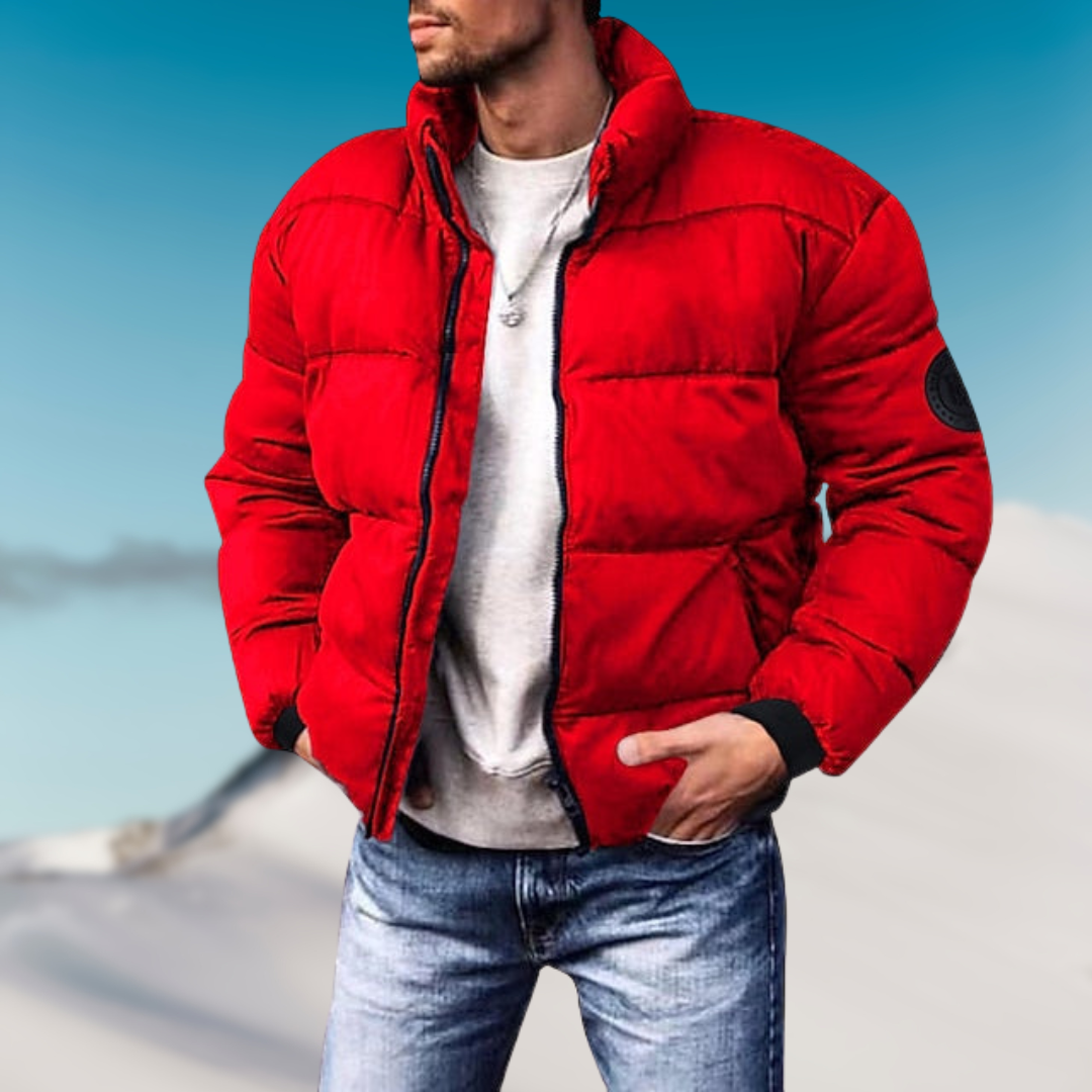 Heren Donsjack Warm Isolatie Stijlvol Design - Mode Vibes