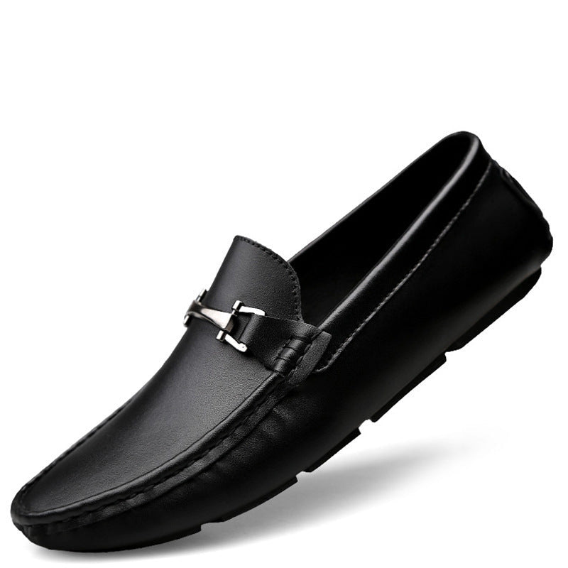 Moccasins Heren Leer Comfortabel en Stijlvol - Mode Vibes