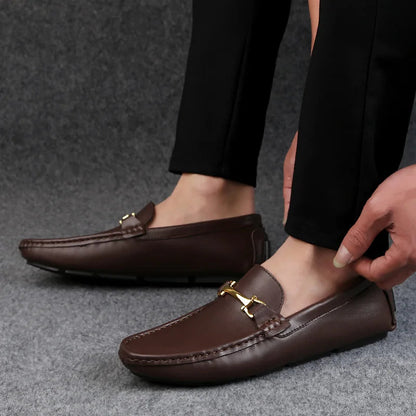 Moccasins Heren Leer Comfortabel en Stijlvol