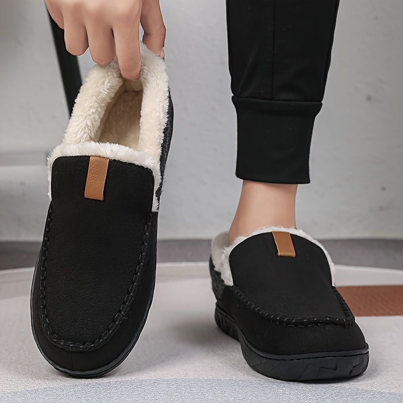 Heren Pantoffels van Schapenwol Warm en Comfortabel
