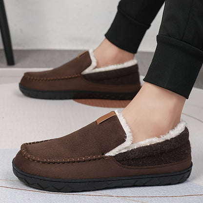 Heren Pantoffels van Schapenwol Warm en Comfortabel