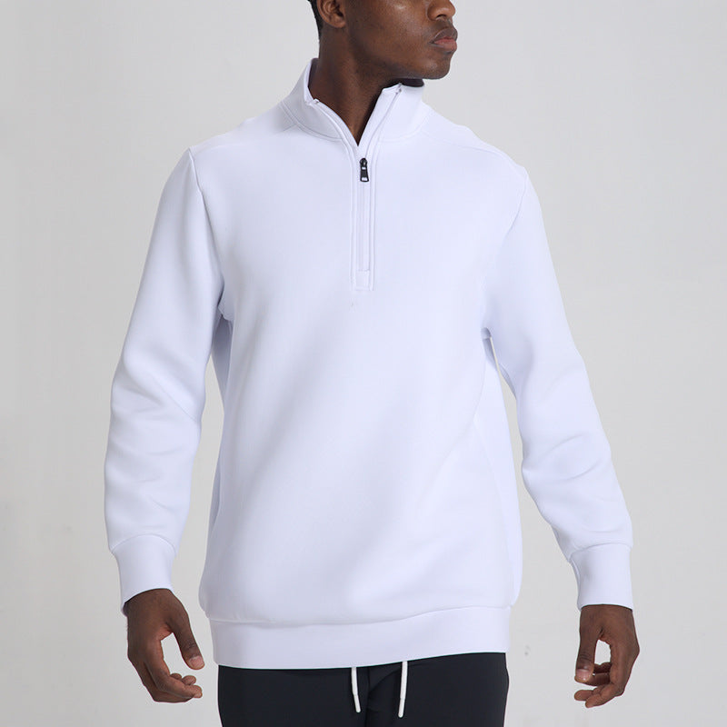 Milo Heren Sweater | Katoenmix, Casual met Halflange Ritssluiting 5
