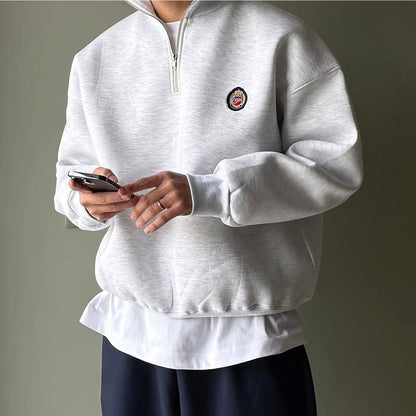 Milo Heren Sweater | Zachte Katoen-Polyester Mix, Casual 4