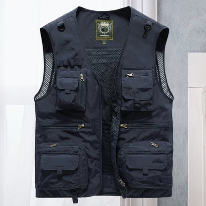 Milo | Gilet Estivo Multitasche – Pratico, Leggero &amp; Ideale per Attività Outdoor 11