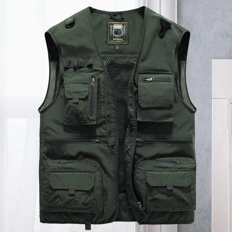 Milo | Gilet Estivo Multitasche – Pratico, Leggero &amp; Ideale per Attività Outdoor 12