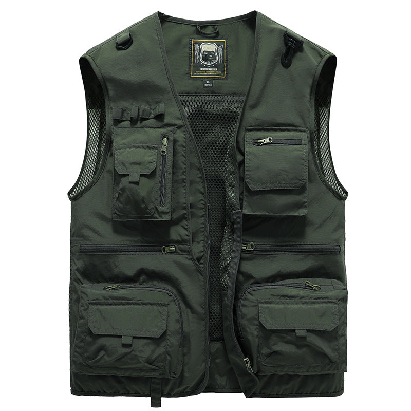 Milo | Gilet Estivo Multitasche – Pratico, Leggero &amp; Ideale per Attività Outdoor 7