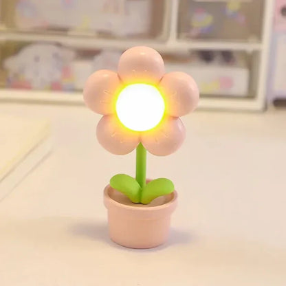 Tafellamp Bloemenvorm Miniatur met Dimbare Gloed - Mode Vibes