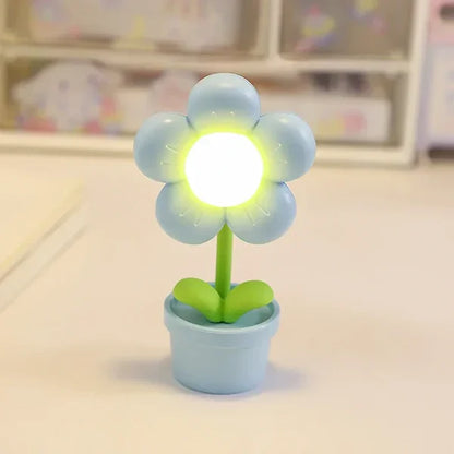 Tafellamp Bloemenvorm Miniatur met Dimbare Gloed