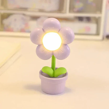 Tafellamp Bloemenvorm Miniatur met Dimbare Gloed