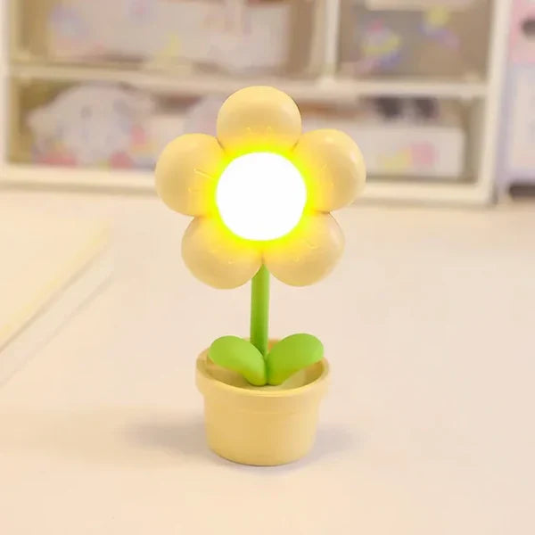 Tafellamp Bloemenvorm Miniatur met Dimbare Gloed
