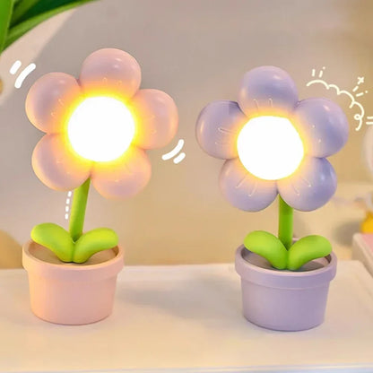 Tafellamp Bloemenvorm Miniatur met Dimbare Gloed